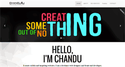 Desktop Screenshot of chandu4u.com